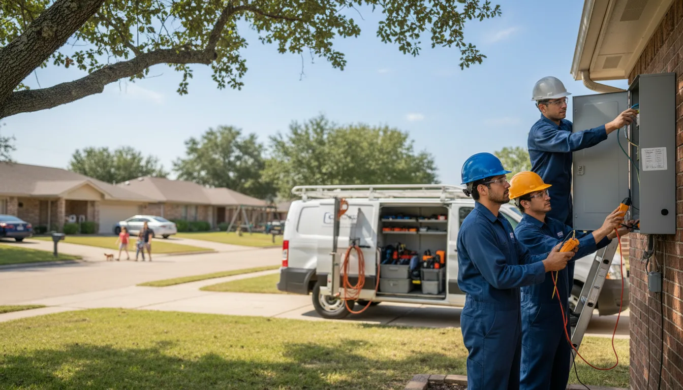 Certified electrician providing emergency electrical services in Warren, OH